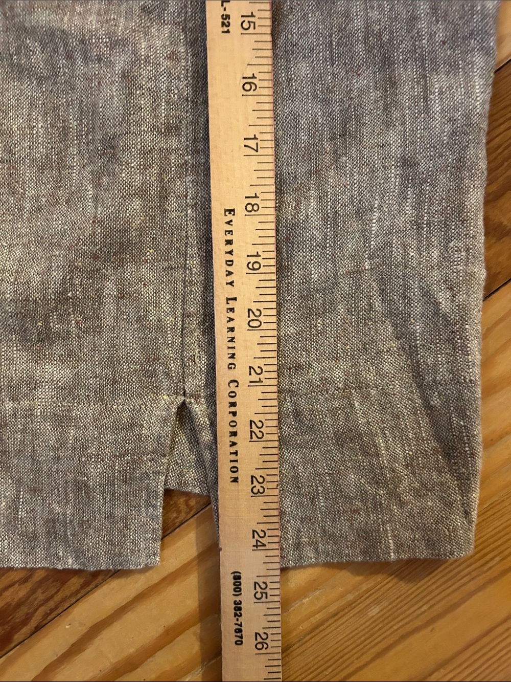 Relaxed Natural Linen Tank Top - Unbranded - Picture 9 of 9